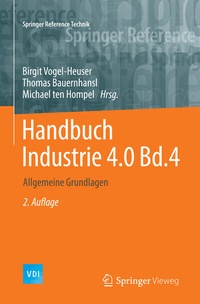 Abbildung von: Handbuch Industrie 4.0 Bd.4 - Springer Vieweg