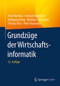 Cover: Grundz&uuml;ge der Wirtschaftsinformatik - Springer Gabler