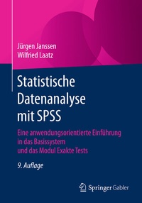 Abbildung von: Statistische Datenanalyse mit SPSS - Springer Gabler