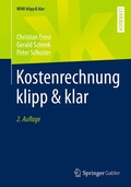 Cover: Kostenrechnung klipp & klar - Springer Gabler