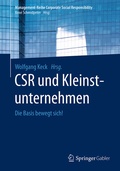 Cover: CSR und Kleinstunternehmen - Springer Gabler