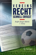 Cover: Vereinsrecht - Schnell erfasst - Springer