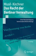 Cover: Das Recht der Berliner Verwaltung - Springer