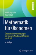 Cover: Mathematik f&uuml;r &Ouml;konomen - Springer Gabler