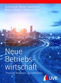 Cover: Neue Betriebswirtschaft - UVK