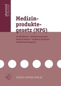 Cover: Medizinproduktegesetz (MPG) - Law on Medical Devices - ECV Editio Cantor