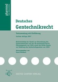 Cover: Deutsches Gentechnikrecht - ECV Editio Cantor