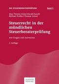 Cover: Steuerrecht in der m&uuml;ndlichen Steuerberaterpr&uuml;fung - Sch&auml;ffer-Poeschel