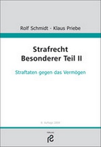 Enlarge image Cover: Strafrecht Besonderer Teil II - Rolf Schmidt Verlag