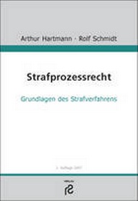 Enlarge image Cover: Strafprozessrecht - Rolf Schmidt Verlag