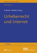 Cover: Urheberrecht und Internet - Fachmedien Recht und Wirtschaft