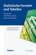 Cover: Statistische Formeln und Tabellen - Vahlen