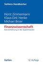 Cover: Finanzwissenschaft - Vahlen
