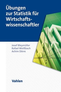 Abbildung von: Übungen zur Statistik für Wirtschaftswissenschaftler - Vahlen