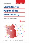 Cover: Leitfaden f&uuml;r Personalr&auml;te Brandenburg - Walhalla
