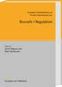 Cover: Brussels I Regulation - Sellier. European Law Publishers