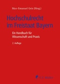 Cover: Hochschulrecht im Freistaat Bayern - C.F. M&uuml;ller
