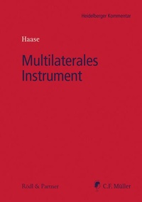Enlarge image Cover: Multilaterales Instrument - C.F. Müller