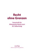 Cover: Recht ohne Grenzen - Sellier. European Law Publishers