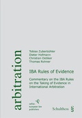 Cover: IBA Rules of Evidence - Sellier. European Law Publishers