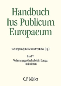 Abbildung von: Ius Publicum Europaeum - C.F. Müller