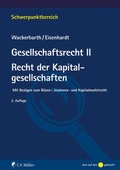 Cover: Gesellschaftsrecht II. Recht der Kapitalgesellschaften - C.F. M&uuml;ller