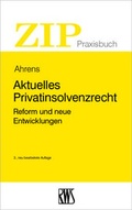 Cover: Aktuelles Privatinsolvenzrecht - RWS