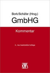 Abbildung von: GmbHG - RWS