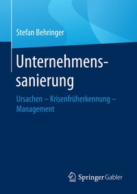 Abbildung von: Unternehmenssanierung - Springer Gabler