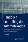 Cover: Handbuch Controlling der Kommunikation - Springer Gabler