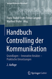 Enlarge image Cover: Handbuch Controlling der Kommunikation - Springer Gabler