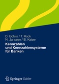 Cover: Kennzahlen und Kennzahlensysteme f&uuml;r Banken - Springer Gabler