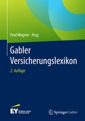 Cover: Gabler Versicherungslexikon - Springer Gabler