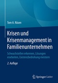 Cover: Krisen und Krisenmanagement in Familienunternehmen - Springer Gabler