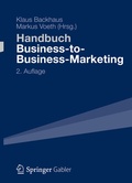 Cover: Handbuch Business-to-Business-Marketing - Springer Gabler