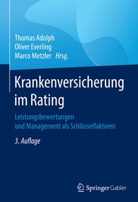 Abbildung von: Krankenversicherung im Rating - Springer Gabler
