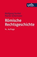 Cover: R&ouml;mische Rechtsgeschichte - UTB