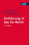 Cover: Einf&uuml;hrung in das EU-Recht - UTB