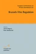 Cover: Brussels IIbis Regulation - Sellier. European Law Publishers