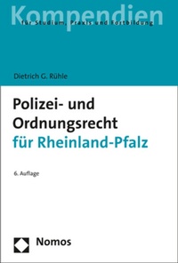Bild: Polizei- und Ordnungsrecht für Rheinland-Pfalz - Nomos