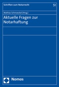 Cover: Aktuelle Fragen zur Notarhaftung - Nomos