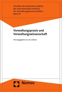 Abbildung von: Verwaltungspraxis und Verwaltungswissenschaft - Nomos