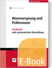 Abbildung von: Warenursprung und Präferenzen (E-Book) - Reguvis Fachmedien