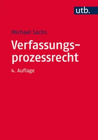 Abbildung von: Verfassungsprozessrecht - UTB