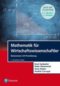 Cover: Mathematik f&uuml;r Wirtschaftswissenschaftler - Pearson Education DE