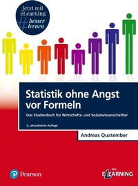 Enlarge image Cover: Statistik ohne Angst vor Formeln inkl. MyLab - Pearson Education DE