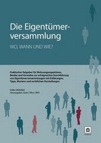 Abbildung von: Die Eigentümerversammlung - wo, wann und wie - Grabener