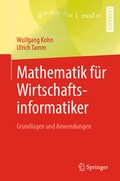 Cover: Mathematik f&uuml;r Wirtschaftsinformatiker - Springer
