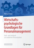 Cover: Wirtschaftspsychologische Grundlagen f&uuml;r Personalmanagement - Springer