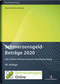 Cover: SchmerzensgeldBetr&auml;ge 2020 - Deutscher Anwaltverlag